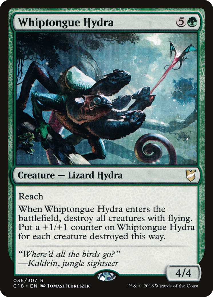 Whiptongue Hydra (036) - Commander 2018