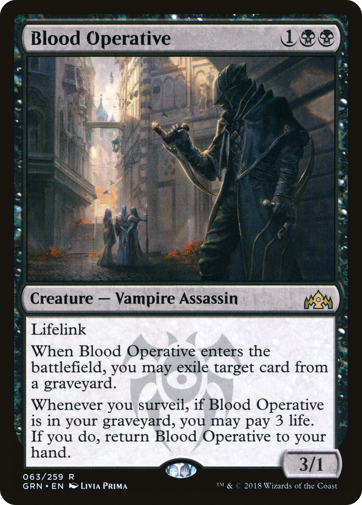 Blood Operative (063) - Guilds of Ravnica