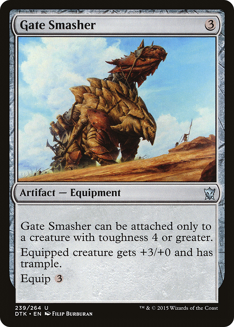 Gate Smasher (239) Foil - Dragons of Tarkir