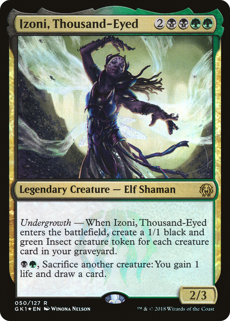 Izoni, Thousand-Eyed (050) Foil - GRN Guild Kit
