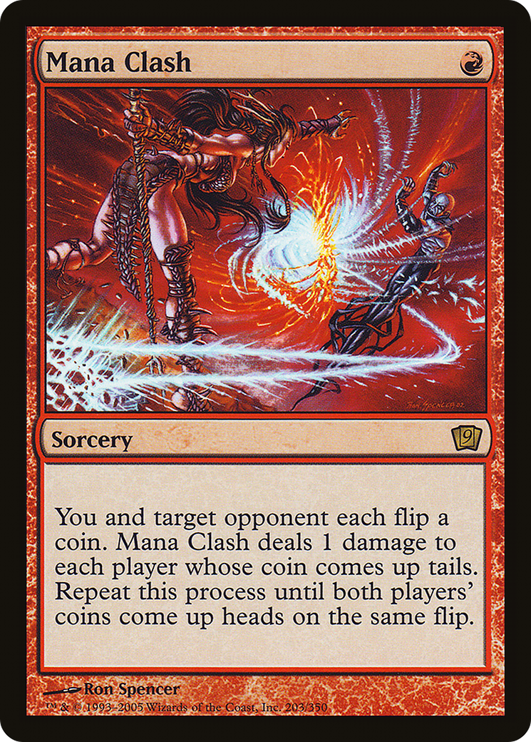 Mana Clash (203) Foil - Ninth Edition