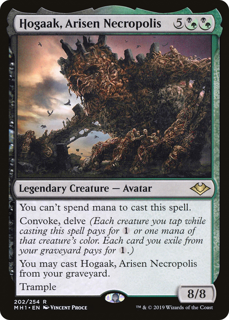 Hogaak, Arisen Necropolis (202) Foil - Modern Horizons