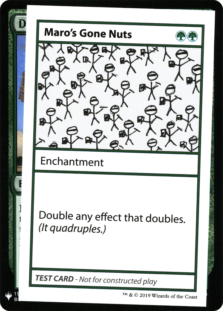 Maro's Gone Nuts - Mystery Booster Playtest Cards 2019