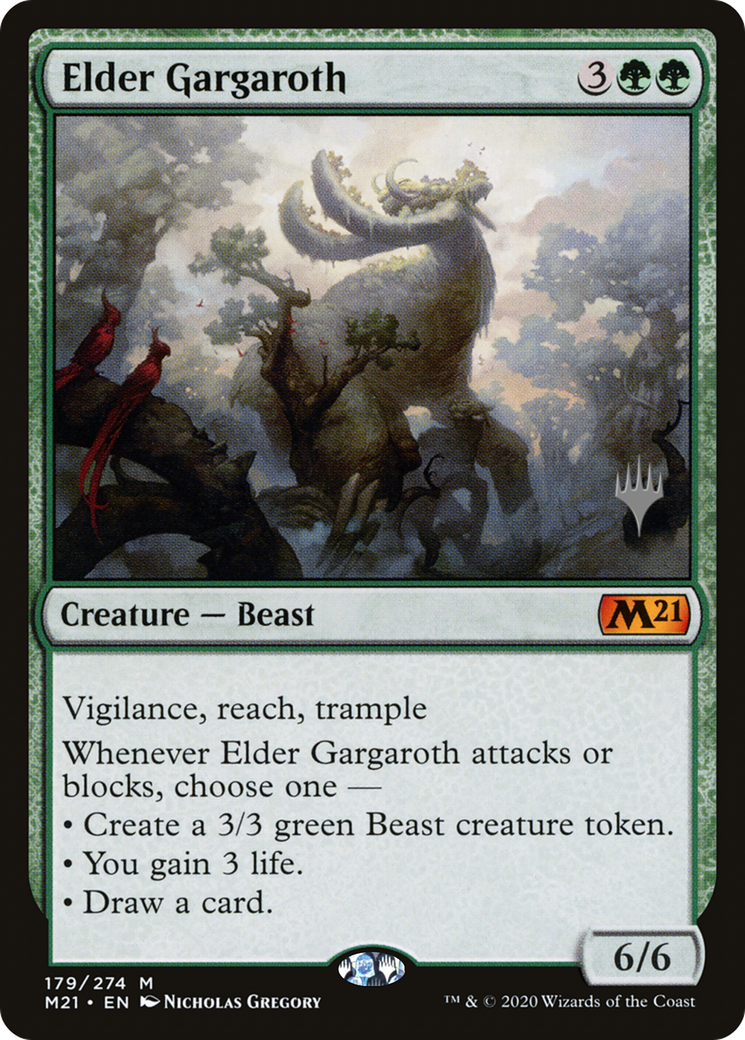 Elder Gargaroth (179) - Core Set 2021 Promos