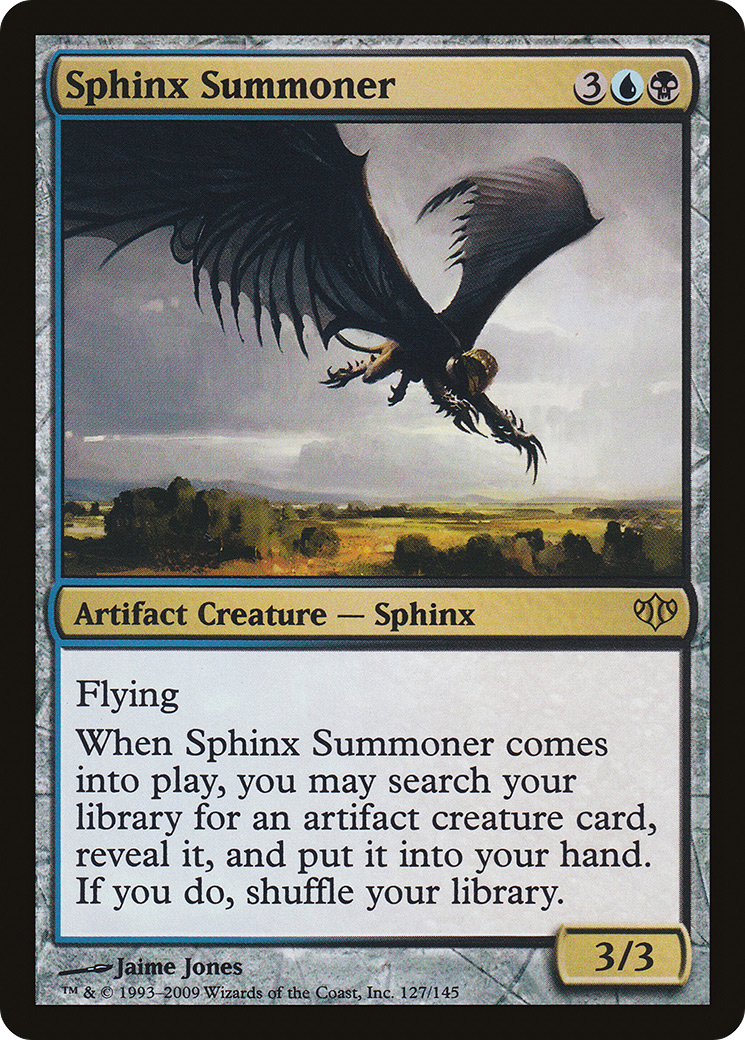 Sphinx Summoner (127) Foil - Conflux