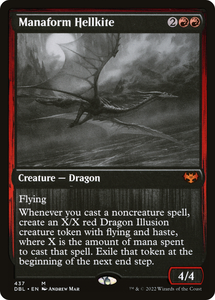 Manaform Hellkite (437) - Innistrad: Double Feature