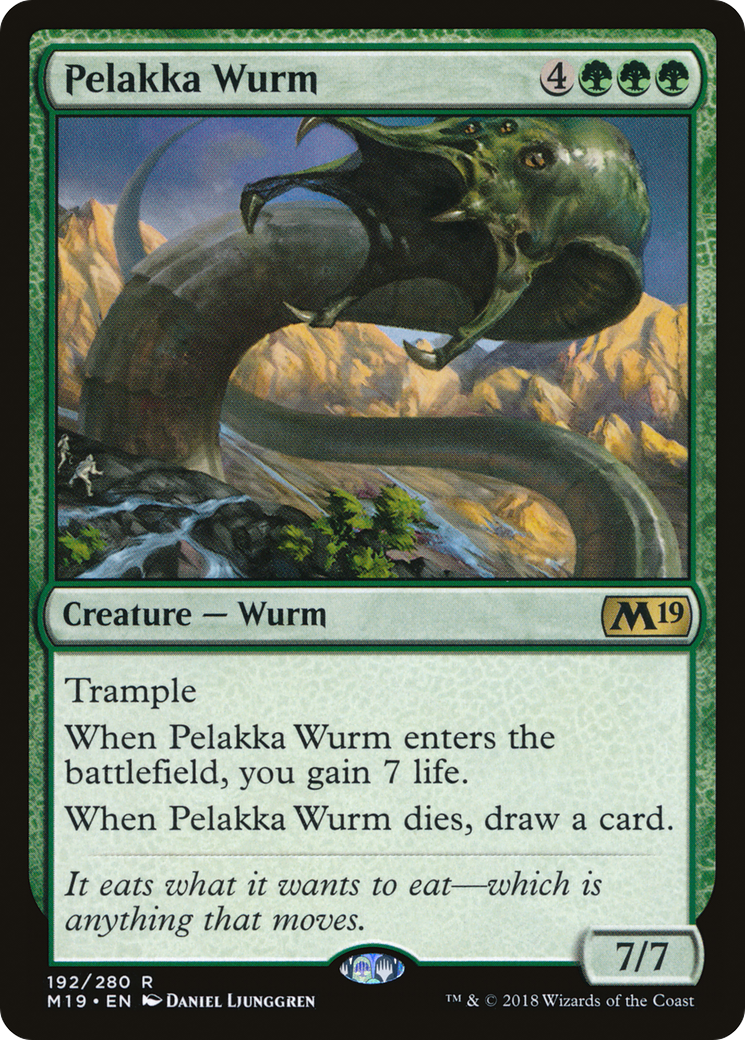 Pelakka Wurm (192) - Core Set 2019