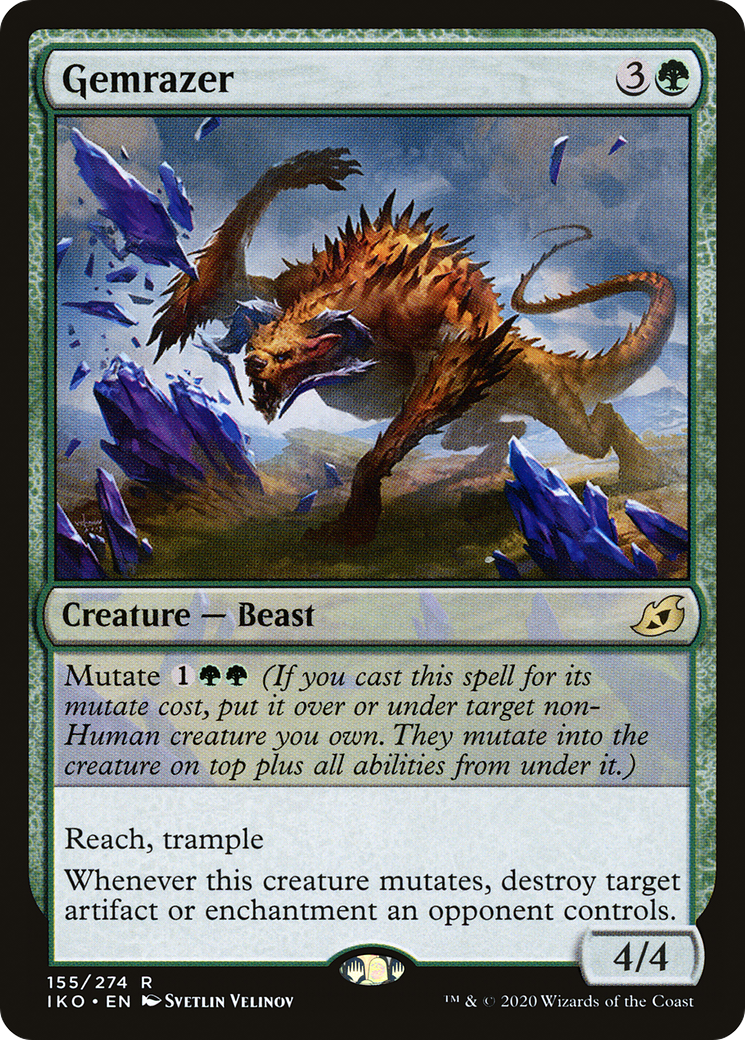 Gemrazer (155) Foil - Ikoria: Lair of Behemoths