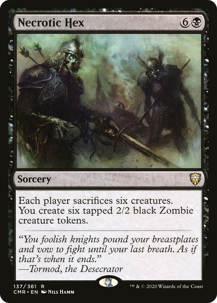 Necrotic Hex (137) - Commander Legends