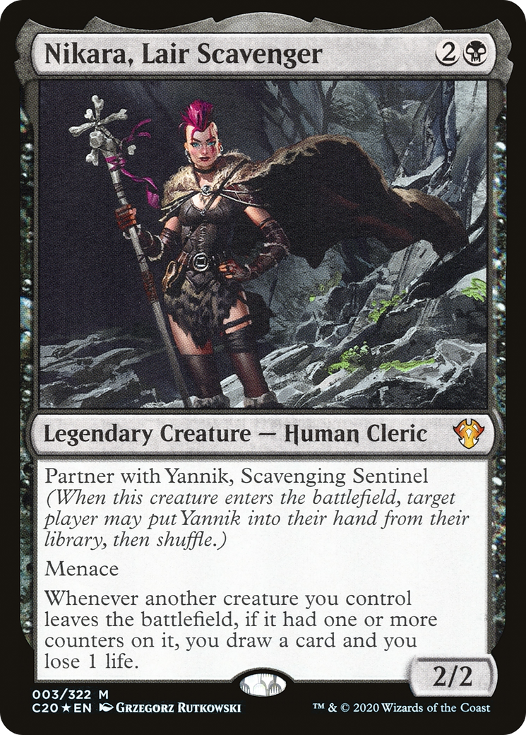 Nikara, Lair Scavenger (003) Foil - Commander 2020