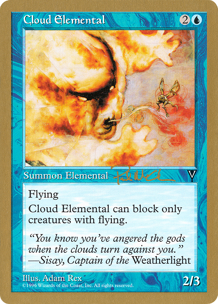 Cloud Elemental (Retro) (pm29) - World Championship Decks 1997