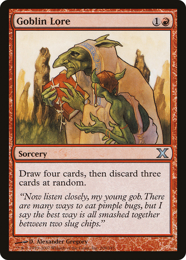 Goblin Lore (208) - Tenth Edition