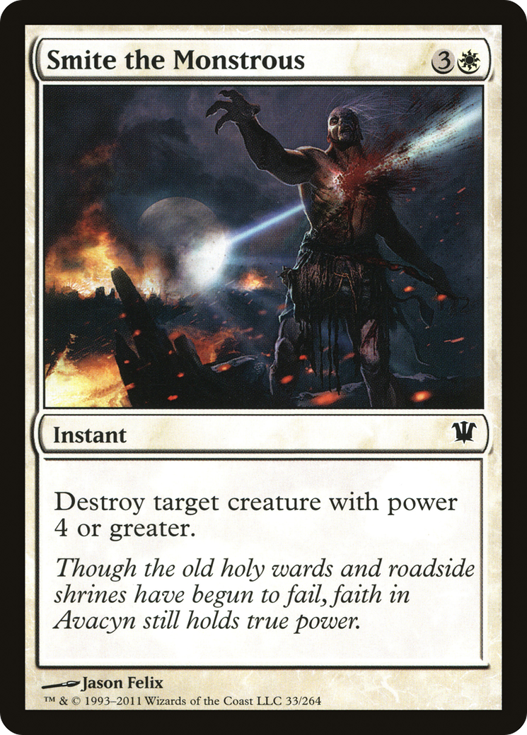 Smite the Monstrous (033) - Innistrad