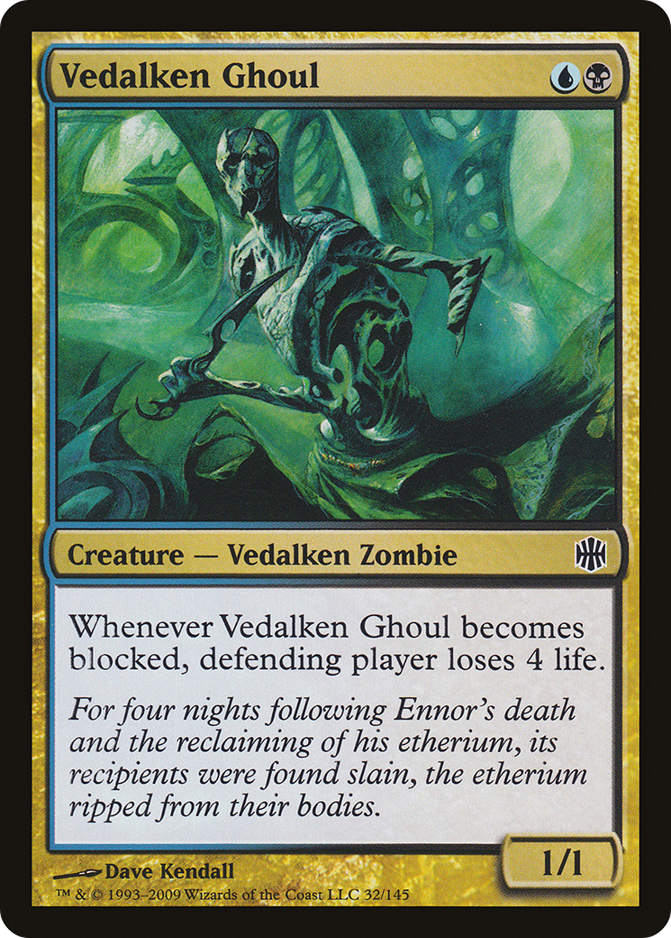 Vedalken Ghoul (032) Foil - Alara Reborn