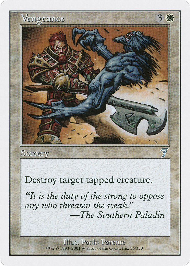 Vengeance (054) - Seventh Edition