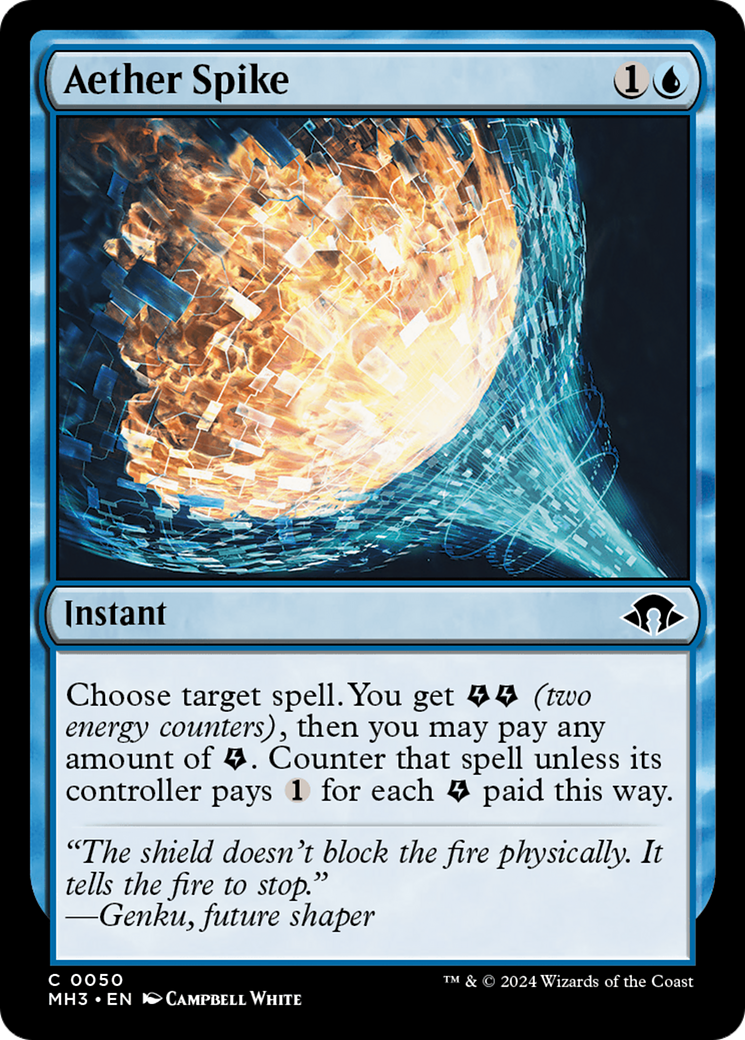 Aether Spike (050) Foil - Modern Horizons 3