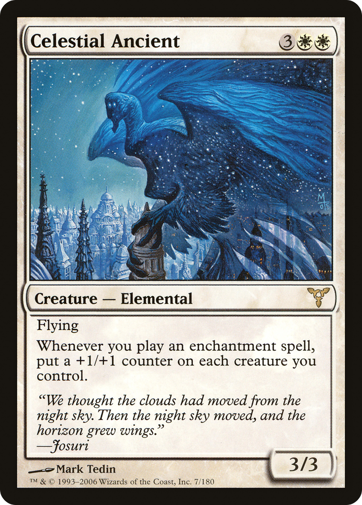 Celestial Ancient (007) Foil - Dissension