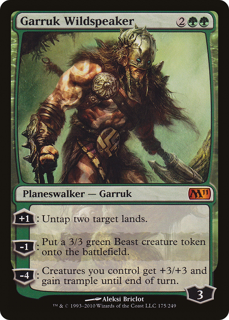 Garruk Wildspeaker (175) - Magic 2011