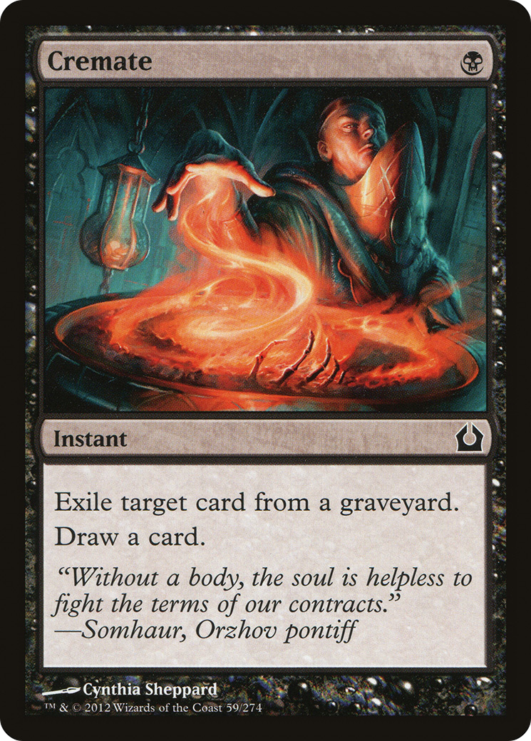 Cremate (059) Foil - Return to Ravnica