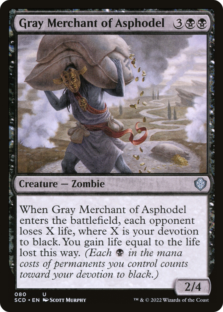 Gray Merchant of Asphodel (080) - Starter Commander Decks