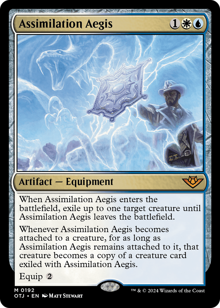 Assimilation Aegis (192) Foil - Outlaws of Thunder Junction