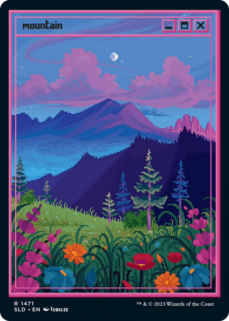 Mountain (1471) Foil - Secret Lair Drop