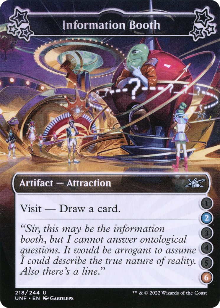 Information Booth (218a) Foil - Unfinity