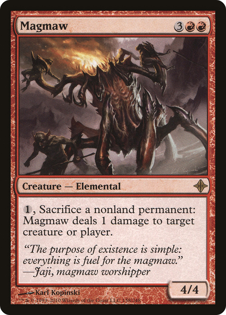 Magmaw (158) Foil - Rise of the Eldrazi