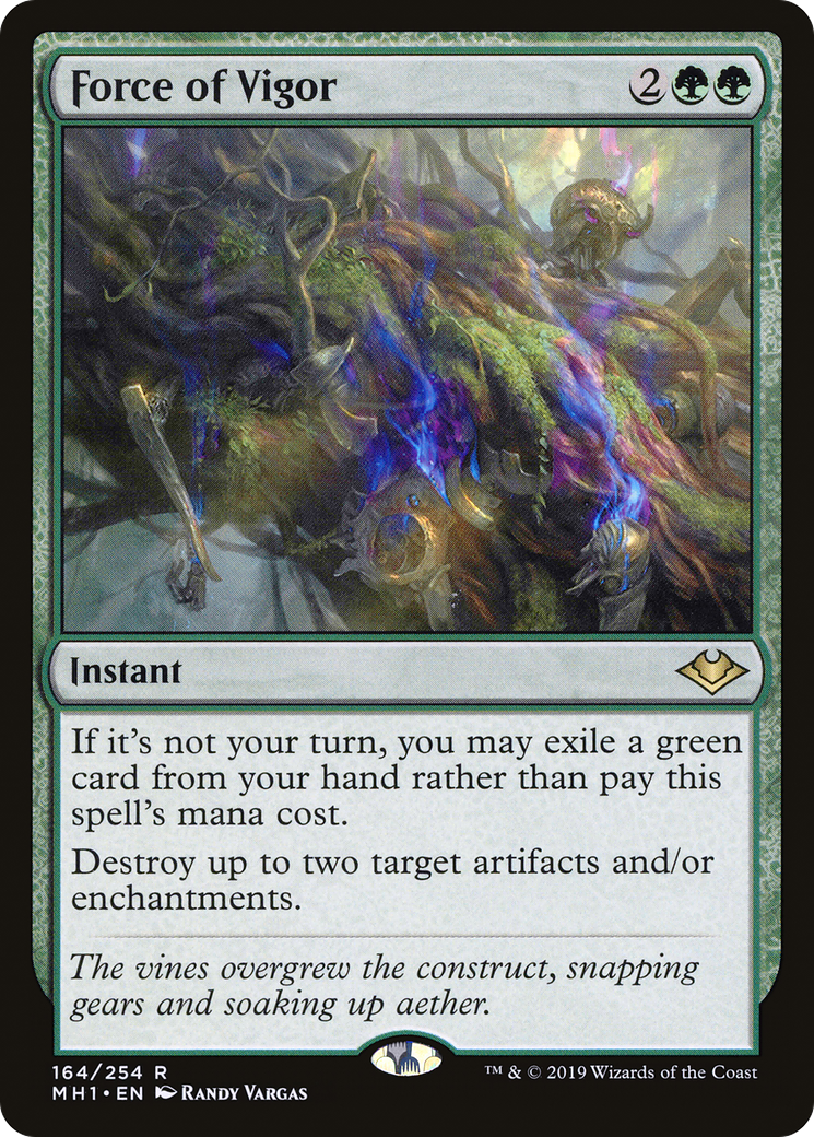 Force of Vigor (164) Foil - Modern Horizons