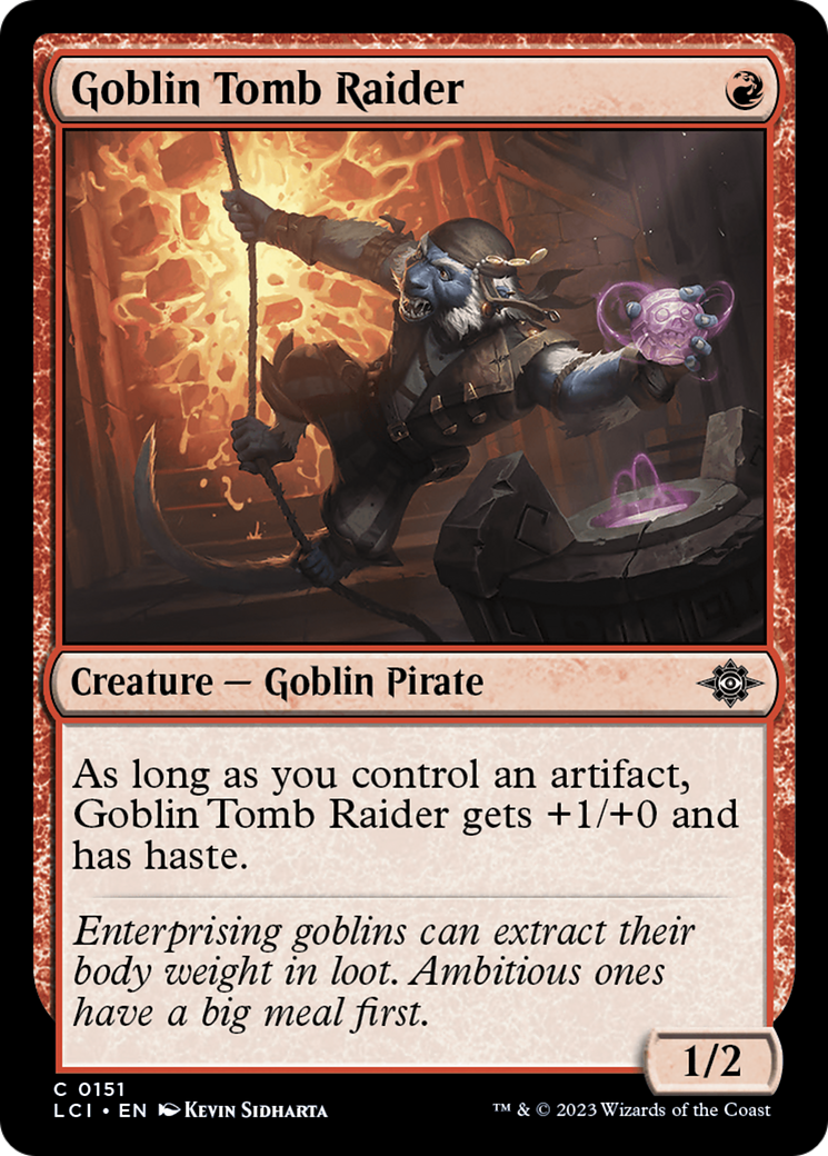 Goblin Tomb Raider (151) Foil - The Lost Caverns of Ixalan
