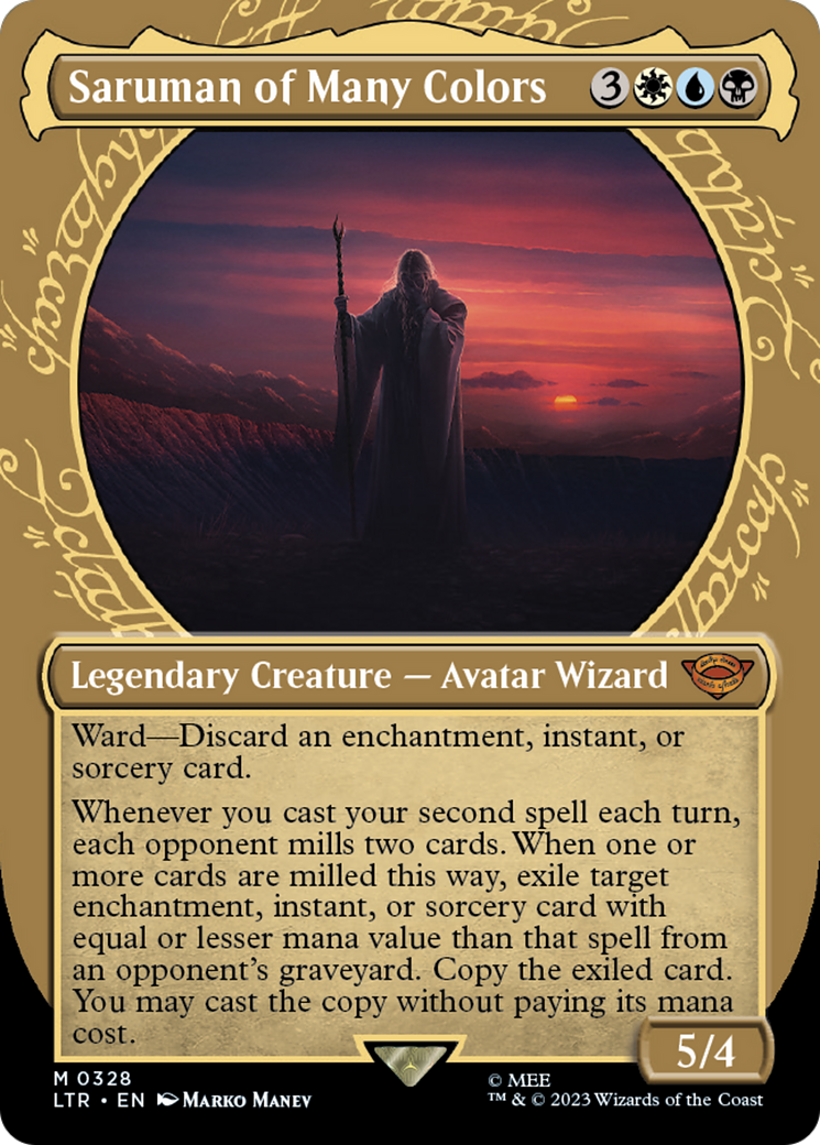 Saruman of Many Colors (Showcase) (328) - The Lord of the Rings: Tales of Middle-earth