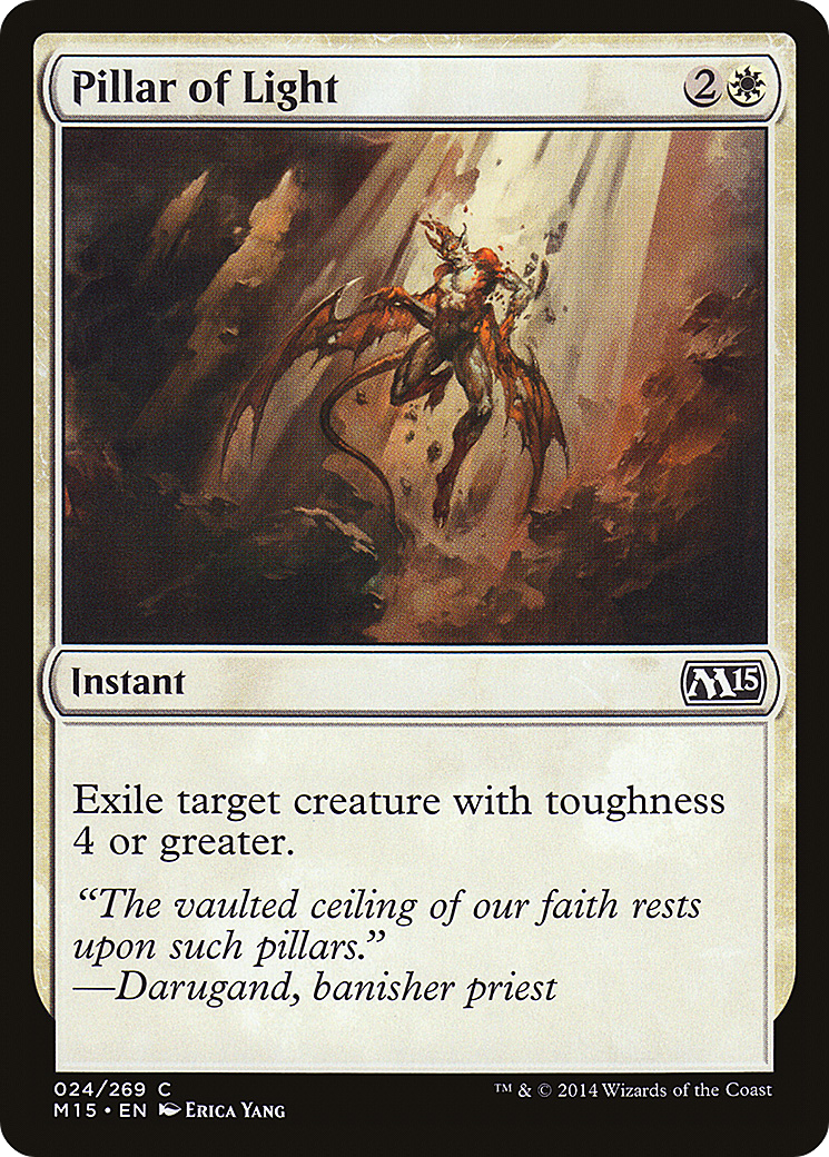 Pillar of Light (024) Foil - Magic 2015