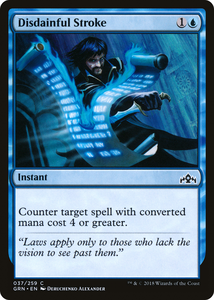 Disdainful Stroke (037) - Guilds of Ravnica