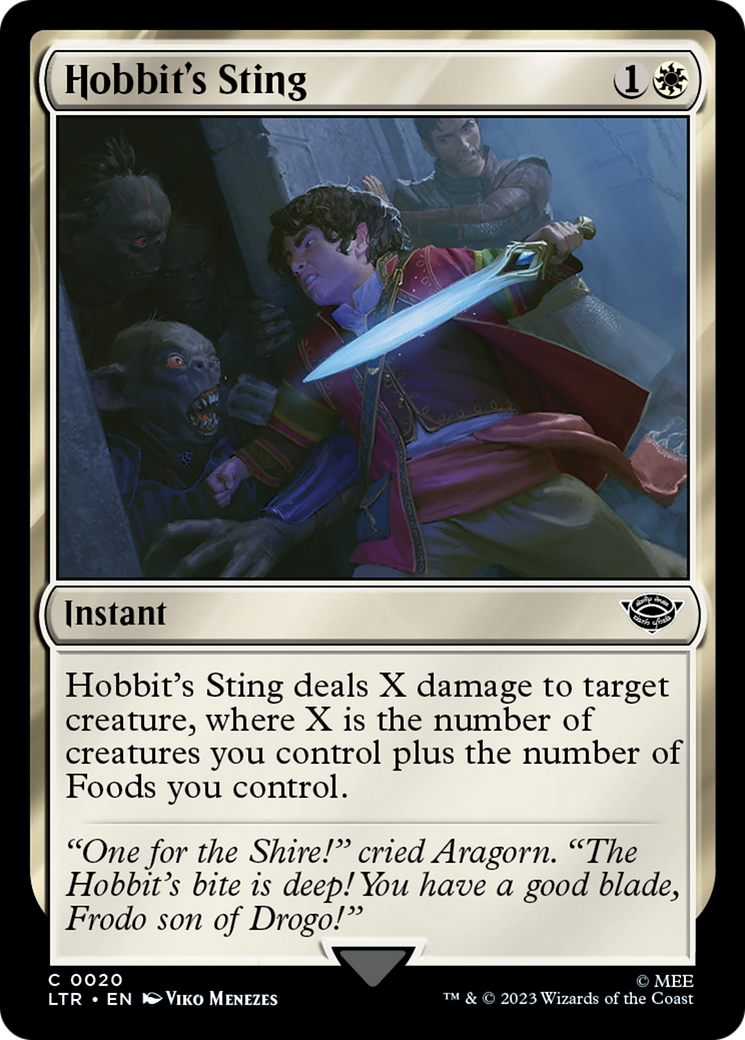 Hobbit's Sting (020) Foil - The Lord of the Rings: Tales of Middle-earth