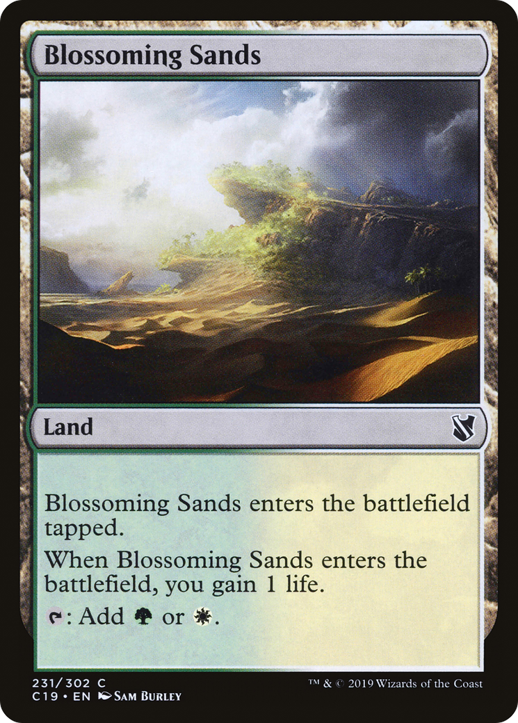 Blossoming Sands (231) - Commander 2019