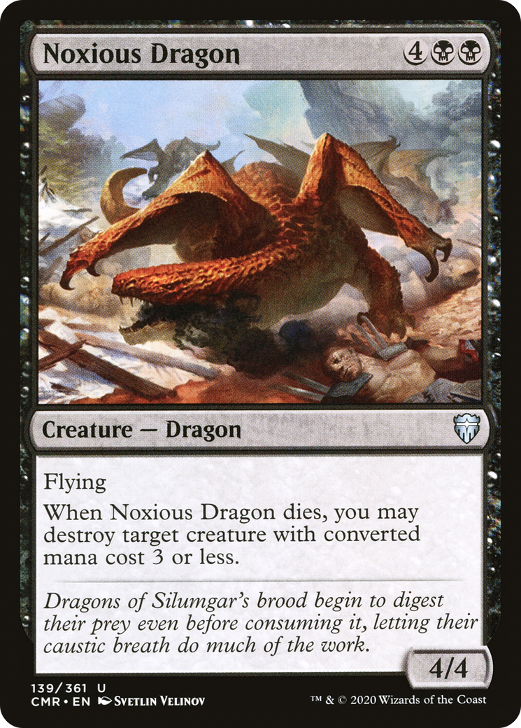 Noxious Dragon (139) - Commander Legends