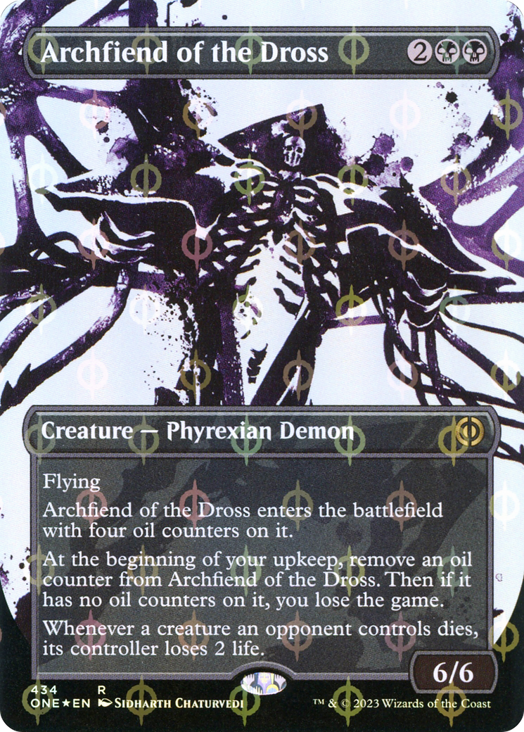 Archfiend of the Dross (Showcase) (434) Foil - Phyrexia: All Will Be One
