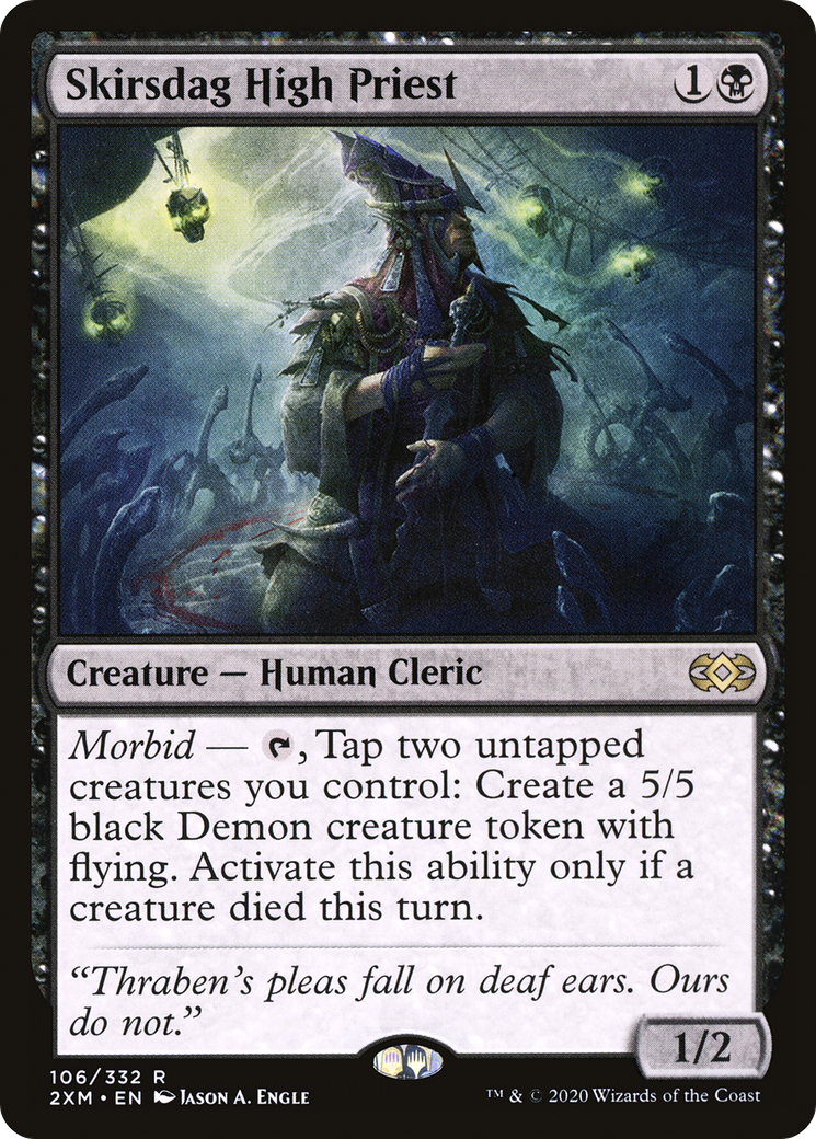 Skirsdag High Priest (106) Foil - Double Masters