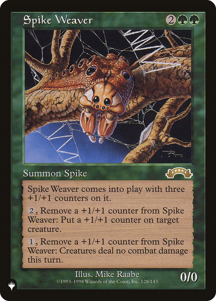 Spike Weaver (Retro) (EXO-128) - The List