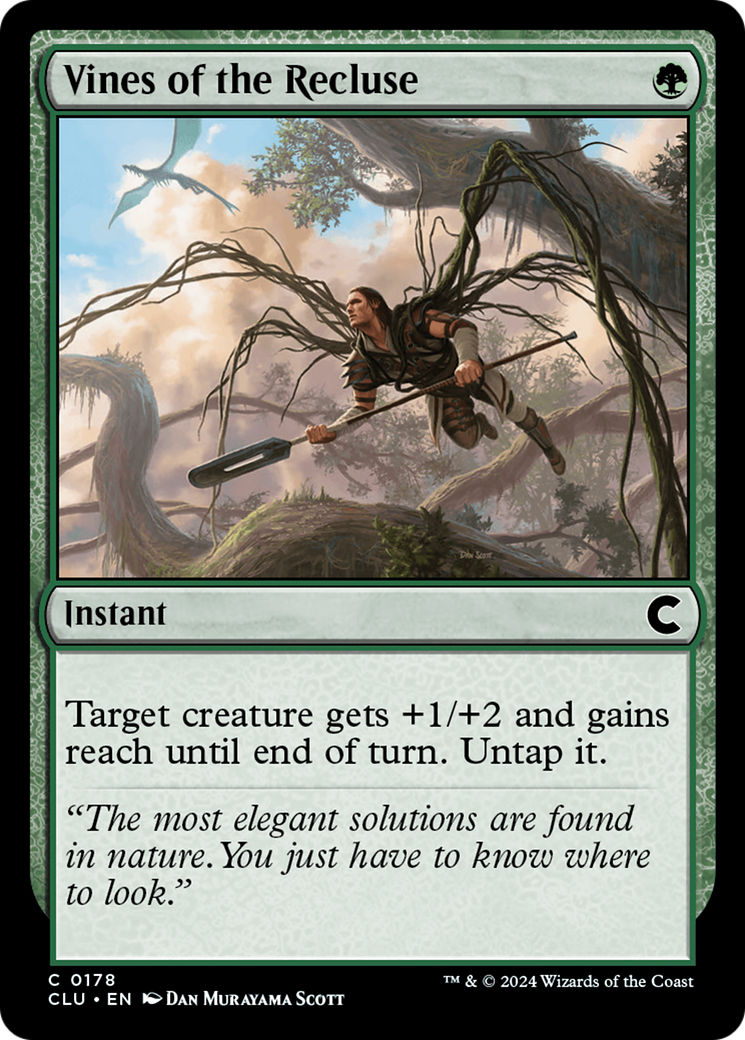 Vines of the Recluse (178) - Ravnica: Clue Edition