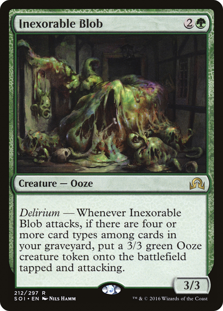 Inexorable Blob (212) Foil - Shadows over Innistrad