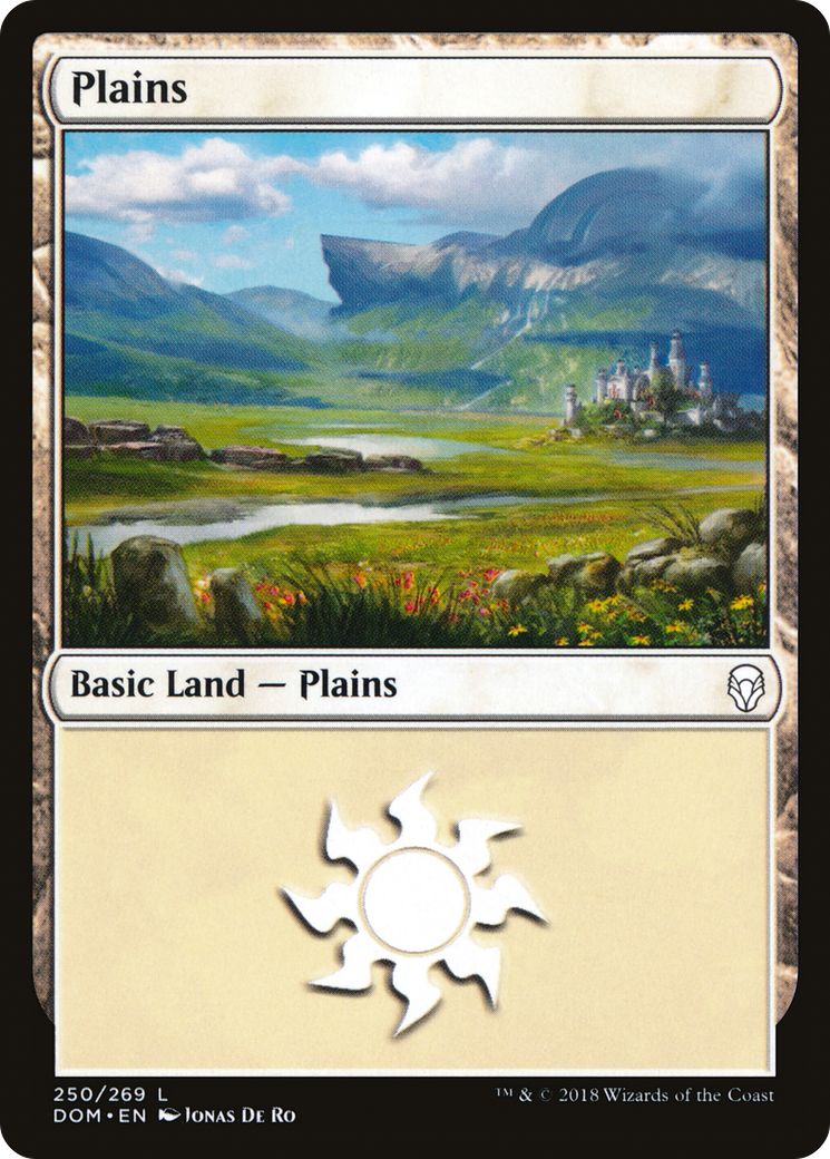 Plains (250) Foil - Dominaria