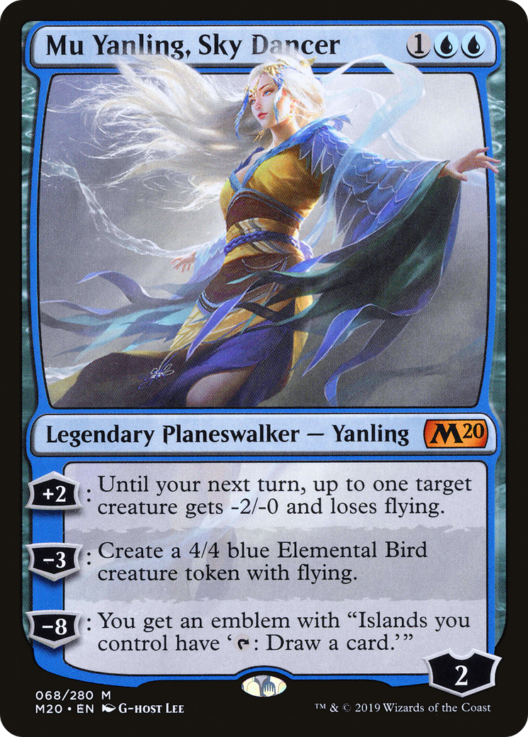Mu Yanling, Sky Dancer (068) - Core Set 2020