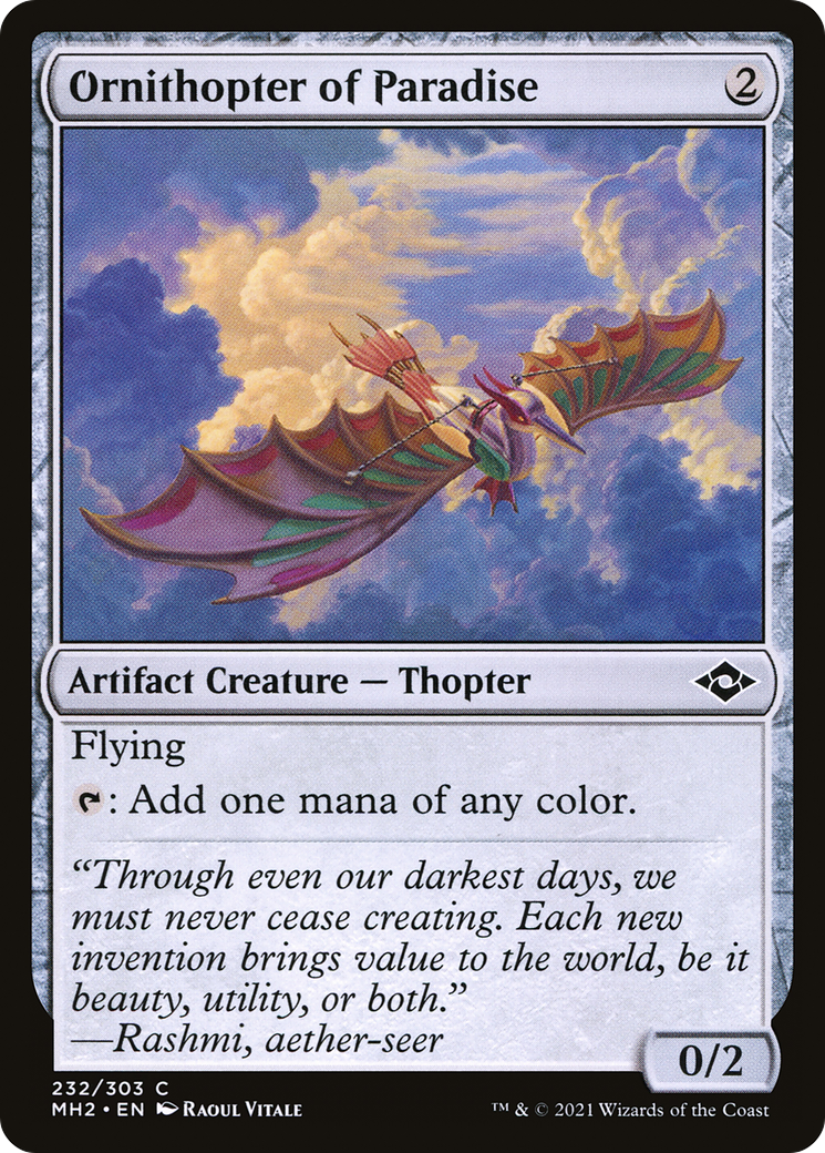 Ornithopter of Paradise (232) - Modern Horizons 2