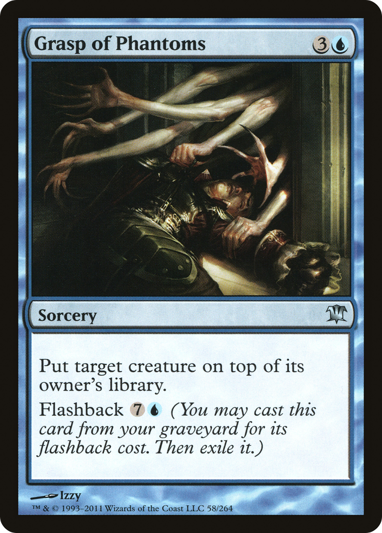 Grasp of Phantoms (058) Foil - Innistrad