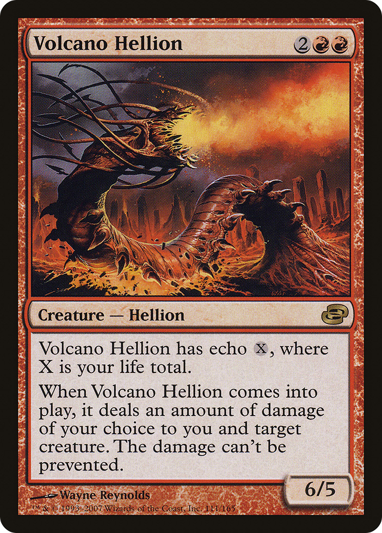 Volcano Hellion (111) Foil - Planar Chaos