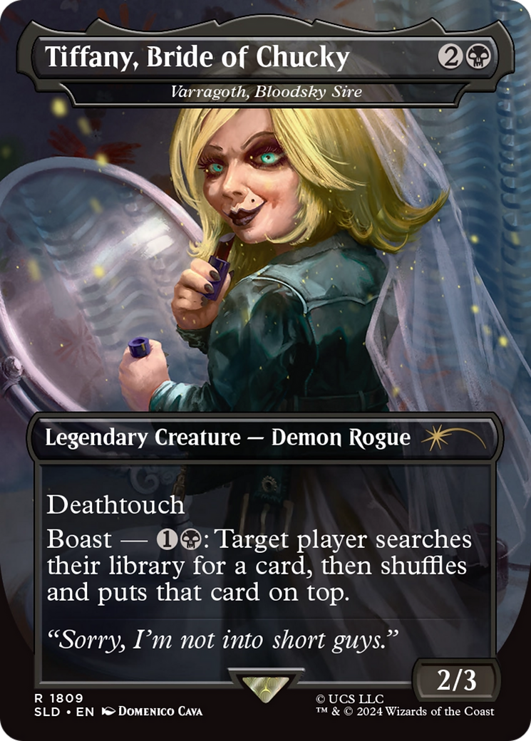 Tiffany, Bride of Chucky – Varragoth, Bloodsky Sire (1809) Foil - Secret Lair Drop