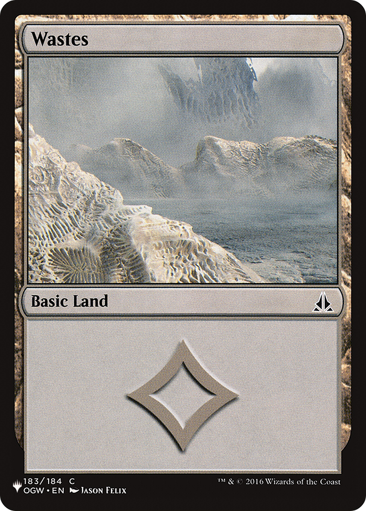 Wastes (OGW-183) - The List