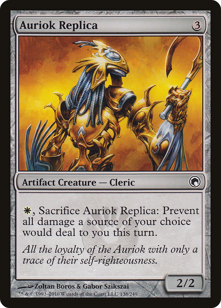 Auriok Replica (138) - Scars of Mirrodin