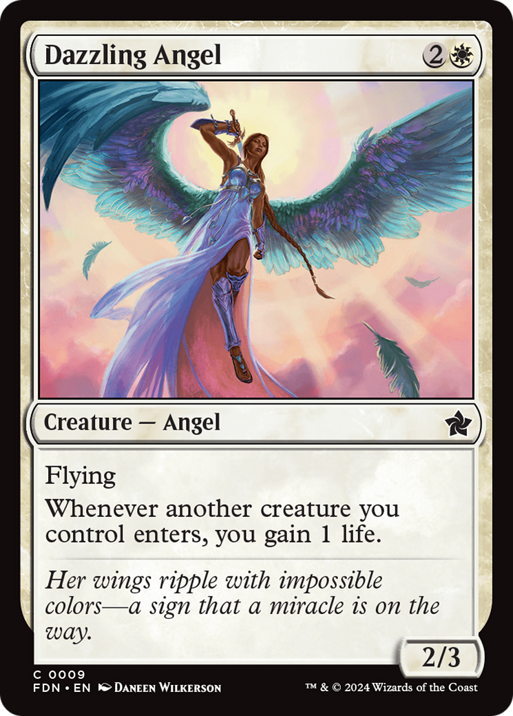 Dazzling Angel (009) Foil - Foundations
